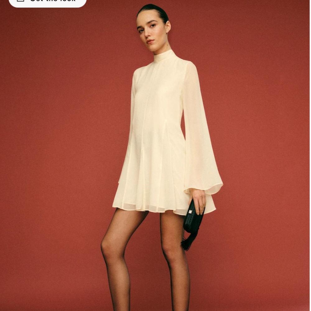 Reformation Torin Mini Trapeze Dress